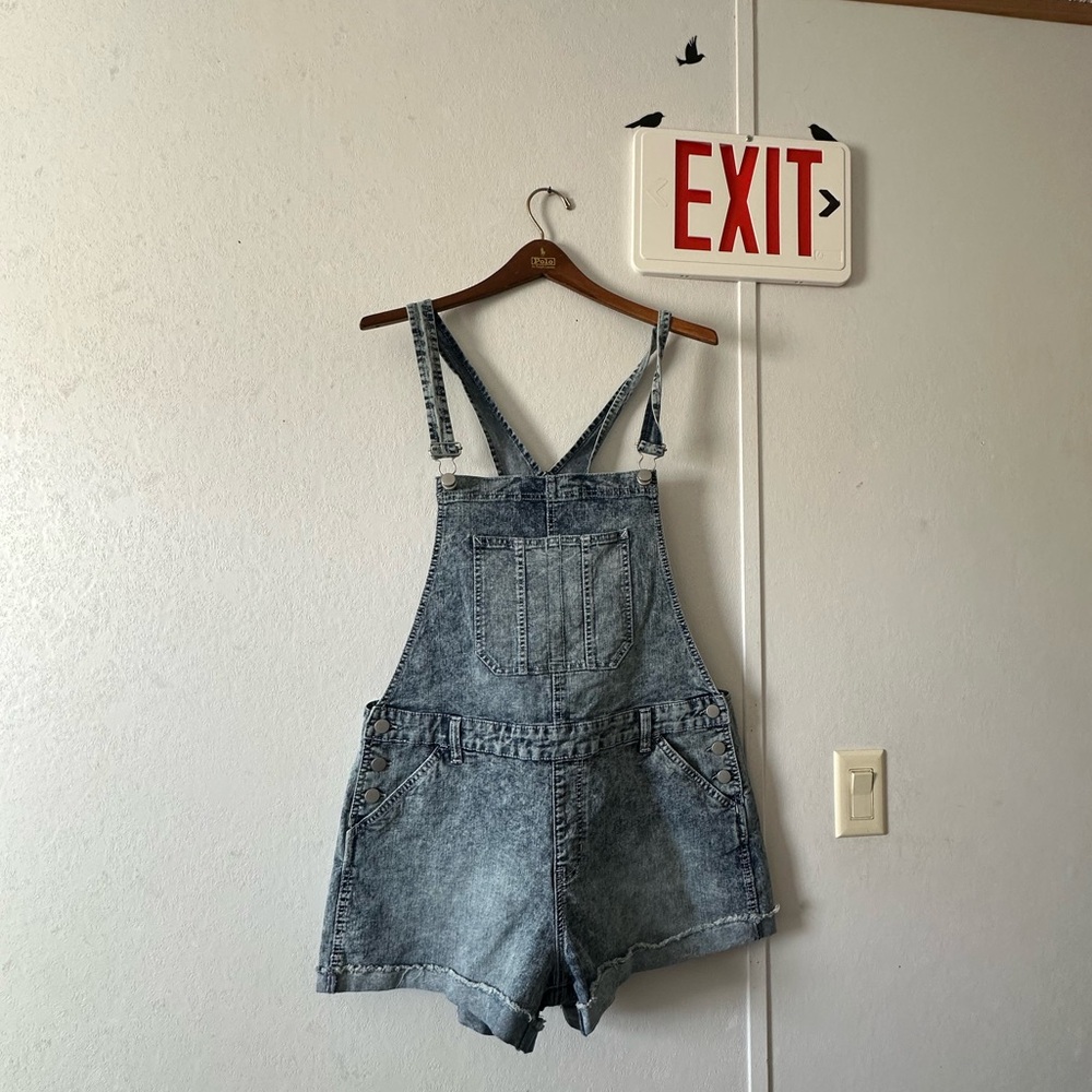 No Boundaries Blue Denim Women Jeans Overalls
